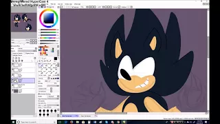 dark sonic speedpaint