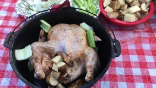 Dutch Oven Chicken & Potatoes