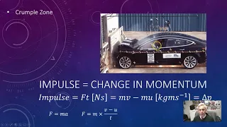 Impulse and momentum in collisions: the physics of car crashes