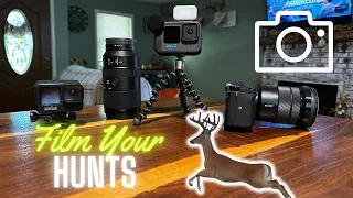 How to SELF FILM Your Hunts | My Camera Gear | Treestand Filming |