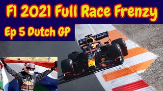 F1 2021 - Full Race Frenzy ( 100% GP Mode ) : Episode 5 - Dutch GP, Zandvoort, Super Max !