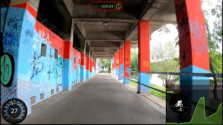 30 minutes Virtual Cycling Workout Germany Garmin Ultra HD Video