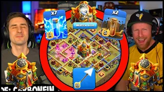 NEW Queen Zap GIANT Arrow OBLITERATES Bases at Town Hall 16!!