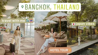 BANGKOK TRAVEL VLOG 🇹🇭 budget flight, where to stay (BEST hotel!), must try restaurants & omakase!