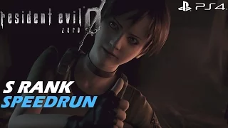 Resident Evil Zero HD Remaster - S Rank Speedrun Walkthrough 02:08:23 Normal