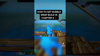 How to get bubble wrap builds in chapter 4…