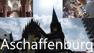 Aschaffenburg (AB) Die zehn Glocken der Stiftsbasilika Sankt Peter und Alexander (Turmaufnahme)