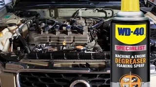 Safely Clean and detail your engine bay without water using WD-40 Specialist Degreaser