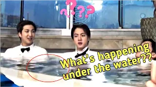 NamJin Analysis: [Run BTS-132]~ What's going on under the water?+ Joon's cute jealousy😆
