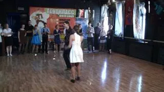 Lindy Hop Debut - Couple #30 - Russian Open Swing Dance Championship 2011