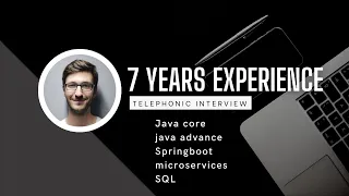 Java telephonic interview |  questions and answers for 7 year experienced candidate | infosys