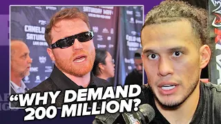 David Benavidez tells Canelo to grow BALLS! Responds to "brings nothing" diss!