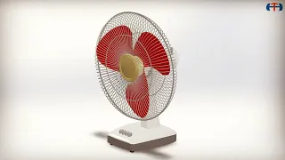 Retro Fan - Motion Electrical Fan - Mô Phỏng Máy Quạt