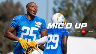 NFL Mic'd Up: Chris Harris Jr. at Chargers 2021 Training Camp | LA Chargers