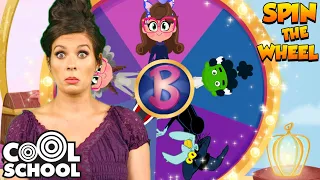 Ms. Booksy SPINS THE WHEEL for a BEDTIME STORY! ☀️ The Witch, Dracula, The Zombie?