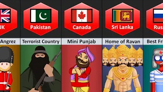 What Indians 🇮🇳 Think About Other Countries
