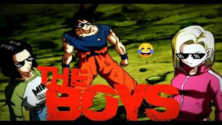 GOKU VS KEFLA | THE BOYS MEME Goku thug life moment DBS Funny moments #goku #theboysmeme #trending