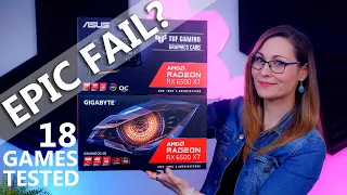 AMD RX 6500 XT Review - ASUS TUF Gaming OC vs Gigabyte Gaming OC - 18 Games Tested