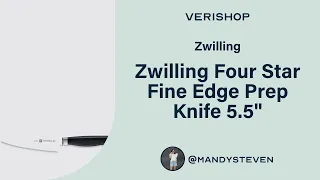 Zwilling Zwilling Four Star Fine Edge Prep Knife 5.5" Review