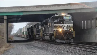 4/7/2024 - NS 1046 EMD SD70ACe leads NS 27G