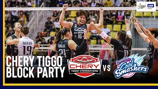 Chery Tiggo’s BLOCK PARTY in Game 1 vs. Creamline | 2024 PVL ALL-FILIPINO CONFERENCE