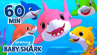 Baby Shark Doo Doo 1 hour | +Compilation | Baby Shark Remix | Baby Shark Official