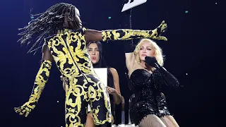 Madonna's Daughter Estere VOGUES on Stage at Celebration Tour