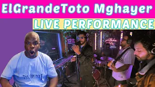 American Reaction ElGrandeToto | "Mghayer" x AYKONZ ( Live Performance) | #AlohaLive