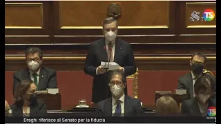 Diretta Draghi al Senato, crisi di Governo e riflessi sulla scuola