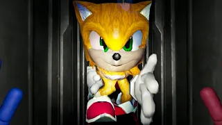 Poppy Playtime Super Sonic New Huggy Wuggy is a Super Sonic the Hedgehog (how to get the Sonic)