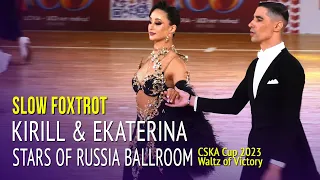 Slow Foxtrot = Kirill Kuznetsov & Ekaterina Borisova = Stars of Russia 2023 Waltz of Victory