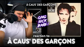 À Caus' des Garçons Reaction to A cause des garçons M/V (INSANE BASS!)| Dereck Reacts