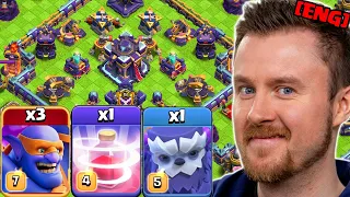 ANTI 2 STAR BASES get WRECKED by RECALL SUPER BOWLER SMASH (Clash of Clans)