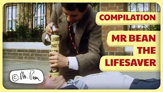 Mr Bean Saves a Man From a Heart Attack!... & More | Compilation | Classic Mr Bean