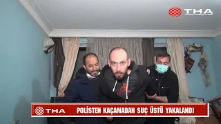 Bursa'da hırsızlık amaçlı girdiği evde yakalandı