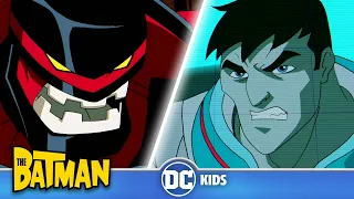 The Batman en Latino 🇲🇽🇦🇷🇨🇴🇵🇪🇻🇪 | ¡Batman con traje mecánico vs. Bane! | @DCKidsLatino