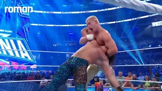 Cody Rhodes Bionic Elbow & Cross Rhodes to Seth Rollins : WrestleMania 38 Moment #wrestlemaniaCody