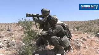 2024년 미 NTC 소부대 연합훈련,미국 모하비 사막에서 한.미 보병 연합훈련 / 육군.