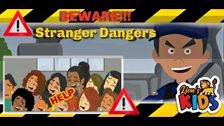 Beware of Strangers | Kids Cartoon | Safety Tips for Kids | Stranger Danger | Lion's Kids