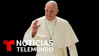 El Papa Francisco apoya el matrimonio igualitario | Noticias Telemundo