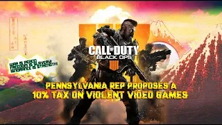 pennsylvania representative proposes tax on violent video games