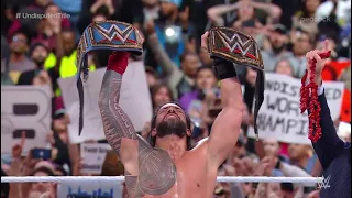 ROMAN REIGNS VENCE A CODY RHODES Y SIGUE SIENDO EL CAMPEON UNIVERSAL UNIFICADO DE LA WWE