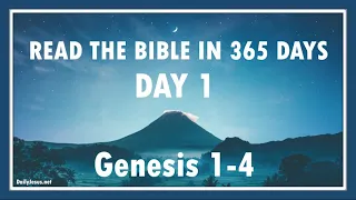 Bible In 365 Days (DAY 1) #Bible [Daily Bible Reading]