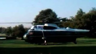 Marine One Takes Off from White House Lawn