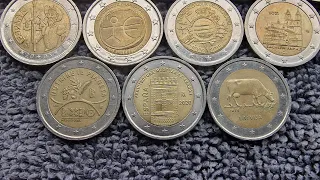 2000€ 2 euro, commemorative & other, collectable coins. Rare!