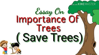 Essay on IMPORTANCE OF TREE in English ( 15 lines ) | Save Trees