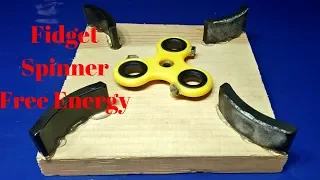 Fidget Spinner Free Energy Real Energy with Magnet