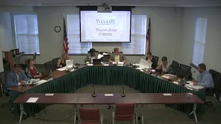 Waxhaw's Board of Commissioners Work Session - 4.30.2019 4:30pm