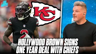 Hollywood Browns Signs With Chiefs, Andy Reid Directly Recruited Him?! | Pat McAfee Reacts