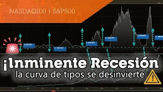 📉 Analizamos cómo la desinversión de la curva de tipos predice recesiones. ¿Estás preparado? 🤔